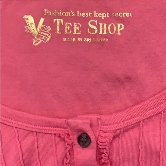 Victoria’s Secret Pink Ruffle Long sleeve Tee - Picture 5 of 5
